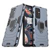 MaiJin Compatibile con OnePlus 9 5G Cover, Custodia Armor Anello Cavalletto (Funziona con il Supporto Magnetico per Auto) Case Paraurti (Blu Navy)