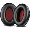 SOULWIT Cuscinetti in Pelle Proteica di Ricambio per Sennheiser Momentum 1.0 Wireless Over/Around Ear Cuffie, Cuscinetti Auricolari con Isolamento Acustico Memory Foam