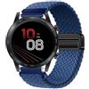 GIOPUEY Cinturini Magnetica Compatibile con Honor Magic Watch 2 PRO 46mm, Cinturino in Morbido Nylon Intrecciato [Unisex] [Traspirante] - Blue