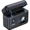 llano EN-EL14 / EN-EL14a Carica batteria rapido da 18 W con 2 USB-C per Nikon D3200 D3500 D3100 D3300 D5600 D5100 D5200 D5300 DF Coolpix P7000 P7100 P7700 Battery con Smart Display Caricabatterie