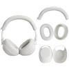 umvowuxa Set di 3 auricolari compatibili con Sony WH-1000XM6, cover per auricolari, protezione per le orecchie, silicone morbido, accessori per cuffie (grigio platino)