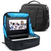 USA Gear Custodia Borsa Supporto Auto Lettore Dvd Portatile Maniglia di Trasporto, Tasca per Accessorio e Strap Regolabile - per Dispositivi da 7 e 10" - Koolertron, Philips