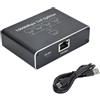 ULANSeN Splitter Gigabit Ethernet da 1 a 4, splitter di rete con cavo di alimentazione USB, adattatore sdoppiatore Internet RJ45, 1000 Mbps, ad alta velocità, per cavo Cat 5/5e/6/7/8 [4 dispositivi collegati