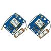Aideepen 2PCS Modulo GPS, GY-GPS6MV2 NEO-6M Modulo Posizione con Antenna, Controller di Volo, Scheda GPS per MWC IMU APM2