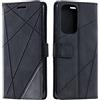 SONWO Cover per Galaxy A53 5G, Flip Caso in PU Pelle Case Cover Portafoglio Custodia per Galaxy A53 5G, [Kickstand] [Slot per Schede], Nero