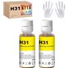 ATTA 31 flaconi di inchiostro giallo di ricambio per HP 31 Ink Work per Smart Tank 7005 5107 7301 7001 7602 5000 5101 5102 Plus 651 551 455 457 450, serbatoio d'inchiostro All-in-One (70 ml, 31 giallo