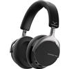 beyerdynamic AVENTHO 200 - Cuffie wireless sopra l'orecchio con cancellazione del rumore, 60 o di durata della batteria, cuscinetti auricolari sostituibili, in nero - nuovo aggiornamento tramite app