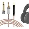 GEEKRIA Cavo Apollo compatibile con Sennheiser HD 620S/599/598/550/505, 3,5 mm/6,35 mm a 2,5 mm, cavo sostitutivo per cuffie Hi-Resolution, HiFi (10 ft/3 m)