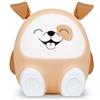 Bigben Enceinte sans fil lumineuse et veilleuse BigBen Max Hi Buddies Marron et Blanc