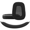 Geekria Cuscinetti Auricolari in Tessuto Mesh di Ricambio + Set Archetto, compatibile con Logitech G633, G635, G933, G935, parti di riparazione (Nero)