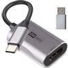 Aivane Adattatore HDMI USB C 1080P 60FPS, Compatibile con PS4 Switch Notebook, Scheda Acquisizione Vdeo HDMI per Videoconferenze, Streaming, Insegnamento, Giochi(60mm)
