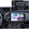 VECHTEL 4G+128G Autoradio Android 15 per Toyota Yaris 2012-2017 (Manopola Clima Anello Argentato), 9'' Incell HD Schermo Tactile co Carplay Android Auto senza Fili GPS WiFi USB Bluetooth FM RDS Camera