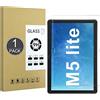 E-Hamii [1 Pezzi Vetro Temperato Infrangibile 9H Compatibile con Huawei Mediapad M5 Lite 10,[Cristallo HD Chiaro] Pellicola Salvaschermo da 0,33 mm per Huawei Mediapad M5 Lite 10