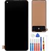 E-YIIVIIL Display TFT Compatibile con 1+ One Plus Nord 2 DN2101, DN2103 6.43 LCD Display Touch Screen Assembly with Tools Black No Fingerprint (Senza Cornice)