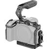 SMALLRIG R5 II Cage Kit per Canon EOS R5 Mark II con Maniglia Superiore e Morsetto per Cavo Dedicato, Black Mamba Gabbia per Fotocamera con Slitta Fredda HawkLock Integrata - 4976