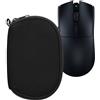 kwmobile Custodia Mouse Wireless Compatibile con Razer Viper V3 Pro - Custodia Neoprene Mouse - Astuccio Porta Mouse PC Gaming nero