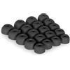 Okuli 20 x Gommini Auricolari in Silicone Ricambio per Beats PowerBeats Pro 2 Auricolari Cuffie in Nero