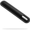 Afterplug - Porta stilo per Apple Pencil 1a e 2a generazione, USB-C e Pro e pennino sottile, base in microfibra, custodia elastica resistente agli strappi, adesivo 3M per il fissaggio a iPad, custodia