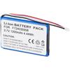 CHUNCAIL CHUNGAIL Batteria di ricambio per Tomtom F722060939, F724035958, F717091452, F720072696 per navigatore GPS (1200 mAh, 3,7 V, agli ioni di litio)