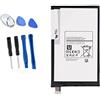 ASKC 4450mAh EB-BT330FBU Tablet Batteria per Samsung Galaxy Tab 4 8.0 T330 T331 T335 T337 SM-T330 SM-T330NU SM-T331 SM-T335 SM-T337 SM-T337T SM-T337A SM-T337V EB-BT330FBE EB-BT330FBC with Tools