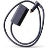 Sxhlseller Adattatore Ethernet V2, Adattatore Ethernet Internet Satellitare V2 per Parabola Rettangolare, Adattatore Ethernet per Rete Esterna Cablata,