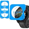 Yenwen Vetro Temperato per Garmin Forerunner 165/165 Music Protezione, con Kit di Installazione, 3 Pezzi Pellicola Protettiva 9H Durezza Anti-Graffio Temperato Schermo, Senza Bolle Trasparente