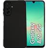 KEJI Cover in TPU, Morbido Custodia Slim Anti Scivolo Custodia Protezione Posteriore Cover Antiurto per SAMSUNG Galaxy A26 5G (NERO)
