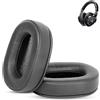 HAIZEEN Sostituzione dei cuscinetti auricolari per ATH-MSR7 compatibili con Cuffie Audio-Technica ATH-MSR7BK, ATH-MSR7 Cuscino dei cuscinetti auricolari (Pelle più Morbida/Schiuma ad Alta Densità)