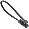 Gelid Solutions 782297 Cavo di Alimentazione per Ventole Hub Splitter PWM da 1 a 4 Nero