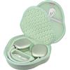 BOVKE Cuffie Custodia con Modalità standby per Apple AirPods Max 2 / Max Cuffie Wireless over-ear, Custodia da Viaggio Protettiva Portatile AirPods Max 2 / Max, tasca in rete per Accessori, Verde