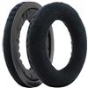 Poyatu HD 598 auricolari per Sennheiser HD598 HD598SE HD598CS HD515 HD555 HD595 HD518 cuffie auricolari di ricambio cuscino Ear cups Ear cover Earpad parti di riparazione Velvet Black