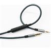 ABLET Cavo di ricambio audio maschio da 3,5 mm a 2,5 mm, compatibile con cuffie Bose oe2, oe2i, AE2, QC35,telecomando del volume e cavo per microfono in linea,compatibile con Samsung Galaxy, Huawei, Android