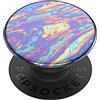 PopSockets PopGrip - Supporto e Impugnatura per Smartphone e Tablet con Top Intercambiabile - Oil Slick
