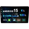 BXLIYER [6GB+128GB] Android 15 IPS Autoradio Per Opel Vauxhall Antara Astra Zafira Corsa Meriva Vetcra - Senza fili CarPlay/Android Auto - Camera + MIC - DAB Fast-boot Volante 360-CAM- 2 Din 9 Pollici