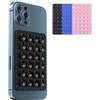 SMART-J Ventosa Multiuso in Silicone per Smartphone - Supporto Universale da Parete, Vetro, Specchi - Reels, TikTok, Selfie - Portatile, Riutilizzabile, per Creator e Giovani - Black/Blue/Pink (3)