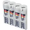 Storacell Powerpax SlimLine - Contenitore per batterie AAA, fosforescente, contiene 4 batterie