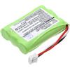 TECHTEK Batteria 700mAh compatibile con [Bang & Olufsen] BeoCom 1, BeoCom 6000, M6000, M6000 MKII sostituisce 3HR-AAAU, 70AAAH3BMXZ, T373 FBA