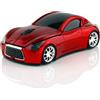 KLEIN Design FTD-MS127 Wireless Optical Mouse Car Design 2.4 GHz Color Rosso