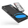 OREI Switch a matrice HDMI 4K 2 x 2, Switcher 18G UltraHD supporta fino a 4K @ 60Hz e 1080P IR EDID HDCP 2.- Telecomando (UHDS-202)
