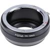 Hersmay PK-M4/3 Anello adattatore per obiettivo Pentax K su Micro Four Third MFT M4/3 Mount Camera per Panasonic G3 G10 GF1 GF2 GF3 GH2 GH4 GH5S per Olympus E-P3 E-PL1 E-PL2 Pen E-M5 Mark II E-M10