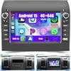 Inefala [4G+64G]Inefala Android 15 Autoradio per Fiat Ducato/Citroen Jumper/Peugeot Boxer 2011-2015 con Wireless Carplay Android Auto, 7 Touchscreen Stereo Auto Bluetooth con GPS WiFi RDS/FM Retrocamera Mic