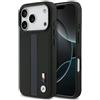 CG MOBILE BMW M - Logo a righe perforato, compatibile con custodia MagSafe per iPhone 17 Pro (blu)