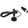 Bolwins J00CS DVB-T/T2 HD - Antenna da camera con amplificatore, antenna TV digitale, amplificazione del segnale 20 dB, base magnetica e cavo da 5 m per una ricezione stabile di Free-TV, HDTV, DVB-T, DVB-T2