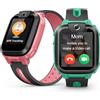imoo Watch Phone Z1, smartwatch 4G per bambini con videochiamate HD, smartwatch per bambini con posizionamento GPS in tempo reale, IPX8 resistente all'acqua (verde scuro)