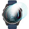 GIOPUEY Pellicola Protettiva per Garmin quatix 8 47mm, [6 Pezzi] Flessibile TPU Schermo Protezione Pellicola [Extra-Sottile] [Anti-graffio] - Trasparente