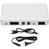 Walfront 8000Mah Mini UPS Batteria Backup Alimentazione Non Interruzione per Moderni Router con 5V 9v 12V 15V 24V 24V Output POE e USB Carica (Spina europea)