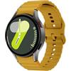 MYAPULUA Cinturino per Samsung Galaxy Watch 7/6/5/4/FE 40mm 44mm,Galaxy Watch 6 Classic 47mm 43mm/Watch 4 Classic 46mm 42mm/Watch 5 Pro 45mm,cinturino sportivo in silicone senza spazio cinturini di ricambio