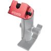 HYSHIKRA Supporto per radio bidirezionale per camion e walkie talkie, accessorio per radio palmare/microfono/altoparlante radio mobile, compatibile con Baofeng Kenwood Motorola Quansheng (RED)