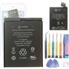 Aousavo A1641 - Batteria di ricambio compatibile con iPod Touch 6th, iPod Touch 6th Generation, A1574, iPod 7.1 020-00425 con kit di ricambio 0