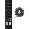 VINABTY Nuovo ERF3D80H Telecomando di ricambio per HISENSE TV 50A6G 50A7GQ 50E76GQ 55A6G 55E76GQ 65A53FEVS 65A7GQ 75A7GQ A20490T A20510B A20531L A211123 75A6BG 55A6G 65A6BG A22081K A21420A G21049G A21094B
